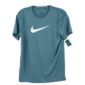 Nike Blue Fitted Short Sleeve T-Shirt | Women’s Size S